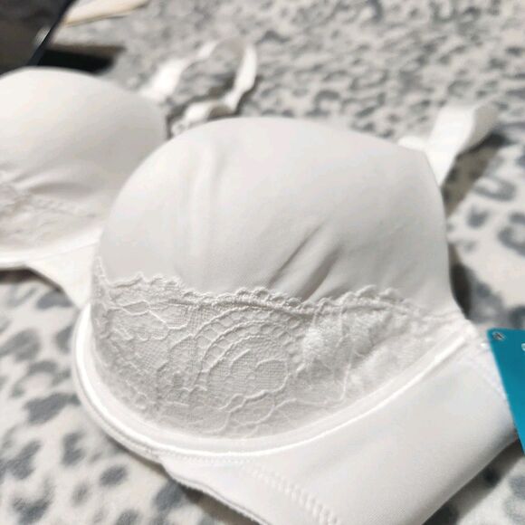 Vanity Fair Bra Size 38C White Great Support And Shape - Picture 2 of 10